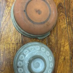 土鍋　三島（銀峯）直径23.5cm　中古品の画像