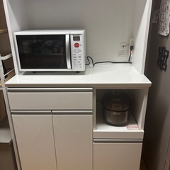 ニトリ　キッチンボード　90cmの画像