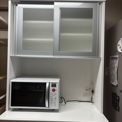 ニトリ　キッチンボード　90cmの画像