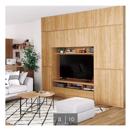 ニトリ　ポルテ　テレビボード収納まとめて