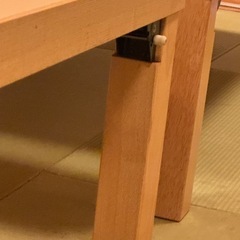 業務用テーブル3台140x80x35cmの画像