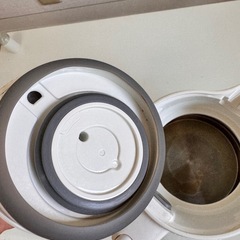 象印 電気ケトル ホワイト【7月31日13時～14時半に取りに来てくれる方】 の画像