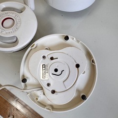 象印 電気ケトル ホワイト【7月31日13時～14時半に取りに来てくれる方】 の画像