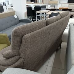 ★リユースのサカイ日立店★HJ7195  ソファ ブラウン H96×D78×W175 クリーニング済み の画像
