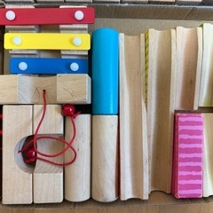 イマジナリウム　木製ビー玉ころがしつみきセットの画像