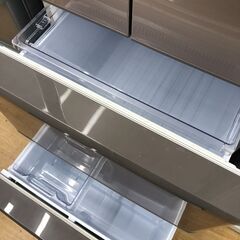 ★リユースのサカイ幸手店★SJ9904ジモティ割あり★ シャープ 冷蔵庫 SJ-X414H-T 412L 21年製 動作確認／クリーニング済み SJ9904の画像