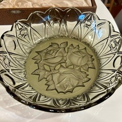 昭和レトロなガラス鉢セット☆箱入りの画像