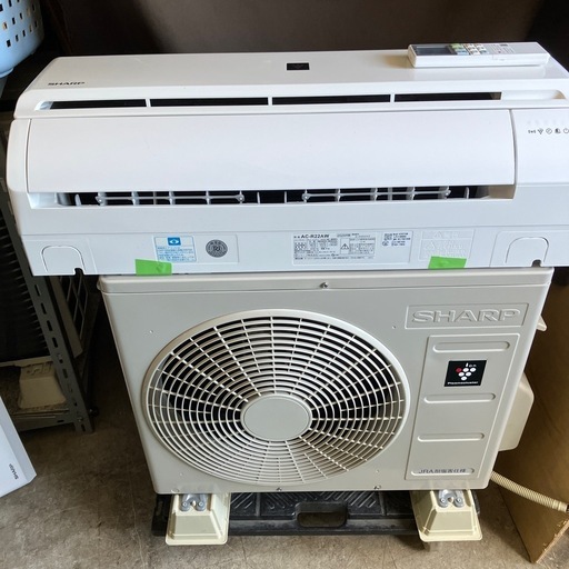 保証付、取付込、シャープ2024年2.2kw6畳