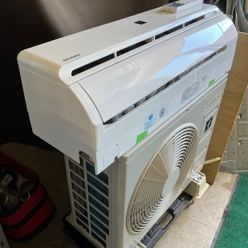 保証付、取付込、シャープ2024年2.2kw6畳