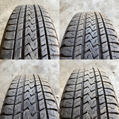 B-9 タイヤ 中古 バリ山　BRIDGESTONE DUELR H/L 175/80R15の画像