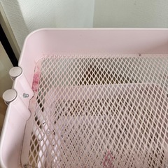 収納BOX ピンク 3段 IKEA  【7月31日13時～14時半に取りに来てくれる方】の画像