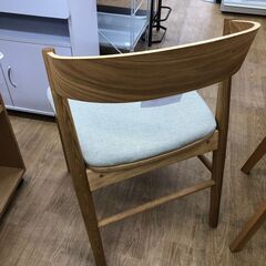 ★リユースのサカイ幸手店★SJ9907ジモティ割あり★ ウニコ ダイニングチェア 木目　ナチュラル W×D×H クリーニング済み SJ9907の画像