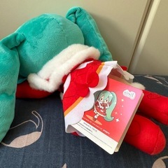 初音ミク 2024 クリスマス ぬいぐるみの画像