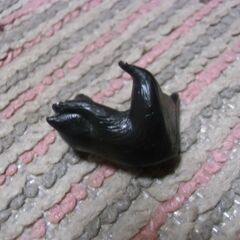 小さな 黒猫 フィギュア お譲りします。＊石川県＊美川より＊期間限定の画像
