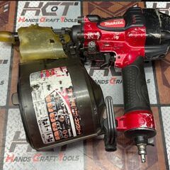 【中古】マキタ Makita AN911H 高圧エア釘打 ケース付き【ハンズクラフト佐賀】の画像