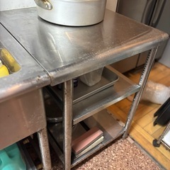 業務用シンク　厨房流しシンクの画像