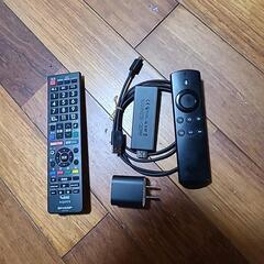 　大型サイズ❗42V型 USB外付けHDD対応テレビとfire tv stickセット　No21の画像