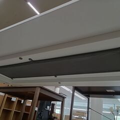 リユースのサカイ栃木店★ジモティ割あり★ IKEA デスク ホワイト W80×D160×H62～ クリーニング済み TC9889の画像