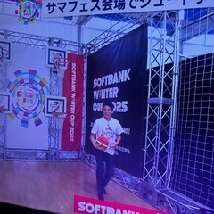 58型液晶テレビ　ハイセンス58S6E画面ノイズジャンクの画像