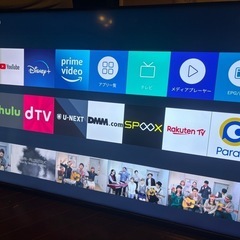 58型液晶テレビ　ハイセンス58S6E画面ノイズジャンクの画像