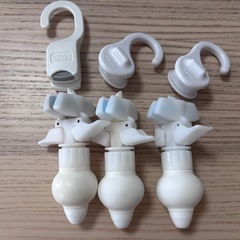 詰め替えそのまま スタンダード 3個組み PS-6W ホワイト シャンプー 詰め替えボトル ディスペンサーの画像