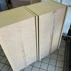 2段　カラーボックス　棚可動式　200円〜の画像