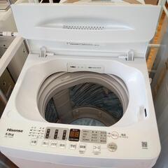 【リユースのサカイ八街店】★ジモティ割あり★ Hisense　洗濯機　24年製　5.5kg　クリーニング済　YJ6972の画像