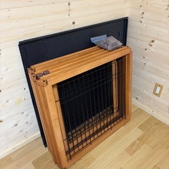リッチェル　ペット用サークル　木製3way６面70H ペットゲージ　ペットサークル　ペットケー
ジ 　の画像