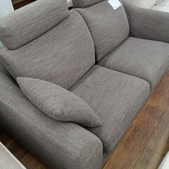 ★リユースのサカイ水戸店★  ソファー2人用 ブラウン H90×D90×W182 クリーニング済み MT4973の画像
