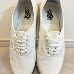 31cm　Vans ホワイト ローカット スニーカーの画像