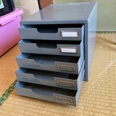 【終了】50年ほど前の事務用引き出しの画像