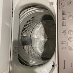Panasonic 2021年 洗濯機6kg 風乾燥搭載の画像