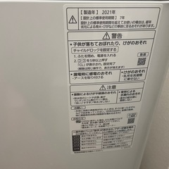 Panasonic 2021年 洗濯機6kg 風乾燥搭載の画像