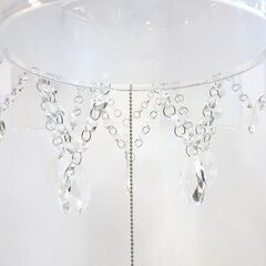 新札幌 / INTERFORM SALICE ペンダントライト 5灯 LED対応 シャンデリア クリスタルガラス 照明器具 プルスイッチ / No.3510の画像