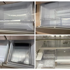 美原店 SHARP ノンフロン 冷凍冷蔵庫 SJ-XF44A-T 2015年製 6ドアの画像