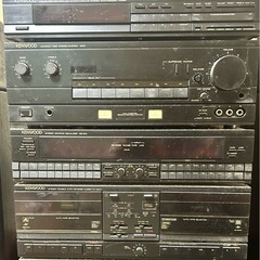 KENWOOD コンポ＆スピーカー(7月末まで)の画像