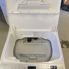 ☆ 洗濯機　SHARP シャープ　5.5kg ES-TX5E 2021年製　動作確認済みの画像