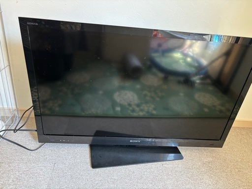 SONY　BRAVIA　40型テレビ　ジャンク品 SONY BRAVIAジャンク品テレビ40型 (な) 西春のテレビ《液晶