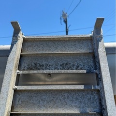 No1 アルミブリッジ　ミチイタ　道板　長さ2100mm 内幅250mm アルミ製の画像