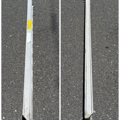 No1 アルミブリッジ　ミチイタ　道板　長さ2100mm 内幅250mm アルミ製の画像