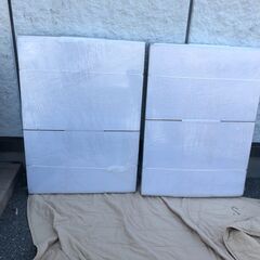 JM20098K)段ボール未使用品20枚セット品＜幅：約87cm 高さ：約62cm 奥行：約10cm＞中古品【取りに来られる方限定】　 の画像
