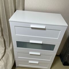 寝室用引き出しチェスト IKEA BRIMNES Bedroom Drawer Chest IKEA BRIMNESの画像