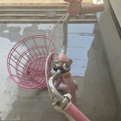 16インチ　子供用自転車　メゾピアノ　ピンク　補助輪もお渡ししますの画像