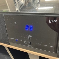 I 2507-591 KOIZUMI シアターラックシステム 2009年製 通電確認済み ※スピーカー動作未確認 キズ 汚れありの画像