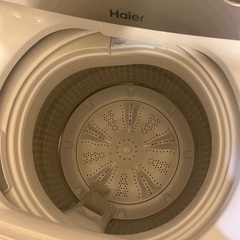 洗濯機　Haier 2024年モデルの画像