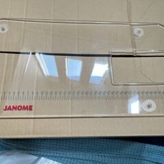 JANOME JP510ミシン！おまけ付き ワイドクリアテーブル フットベダルの画像