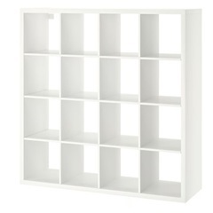  IKEA カラックス KALLAX シェルフユニット 扉付きインサート付きの画像