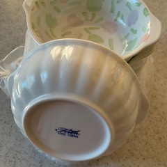花柄食器の画像