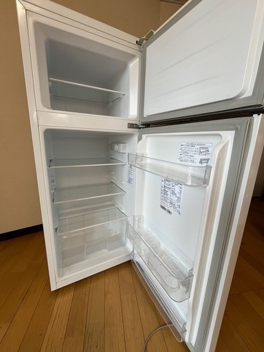大阪府配送無料！ハイセンス 2ドア 冷蔵庫 2021年 美品 キッチン 家電 ハイセンス2ドア冷蔵庫