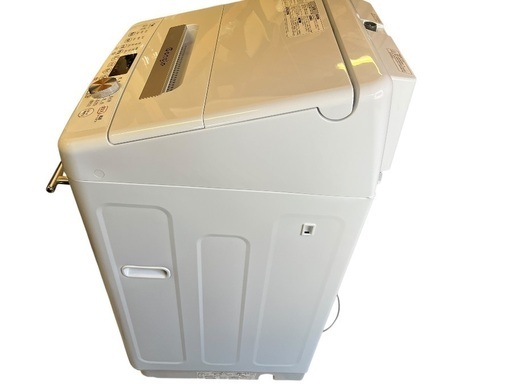 送料込 美品 eangle 2024年 7kg 洗濯機 ANG-WM-C70-W e angle、スマホアプリの遠隔操作に対応した7kg全自動洗濯機